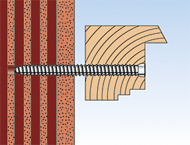 Fischer kozijnschroef FFSZ CK montage - Doe het zelf, Dhz-proshop
